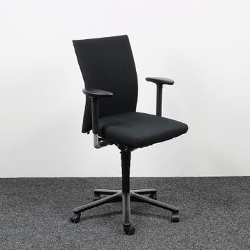 Klöber 734 Bureaustoel - Zwart | Nieuw Gestoffeerd, Zwart, Nieuw, Ophalen of Verzenden, Bureaustoel