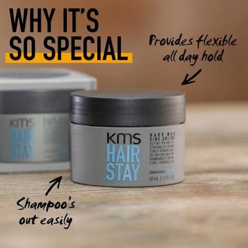 KMS HairStay Hardwax, Verzenden, Nieuw