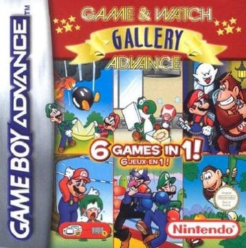 Game and Watch Gallery Advance (GameBoy Advance), Spelcomputers en Games, Verzenden, Gebruikt