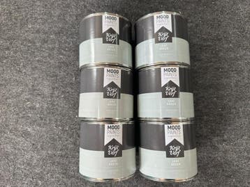 Veiling - 6x Jade Green 0,5L verf, Nieuw