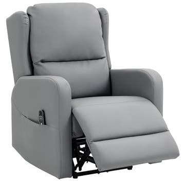 Massagestoel Met Rugleuningfunctie, Kunstleer, Elektrisch Ve, Verzenden, Nieuw