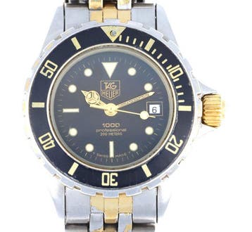 TAG Heuer - Professional 1000 - Zonder minimumprijs - Dames, Sieraden, Tassen en Uiterlijk, Horloges | Antiek