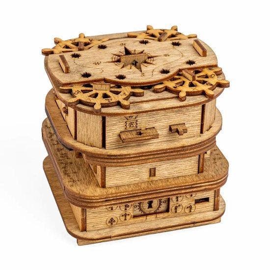 Cluebox - Davy Jones Locker - 3D Puzzel - Puzzelbox, Hobby en Vrije tijd, Denksport en Puzzels, Rubik's of 3D-puzzel, Nieuw, Verzenden