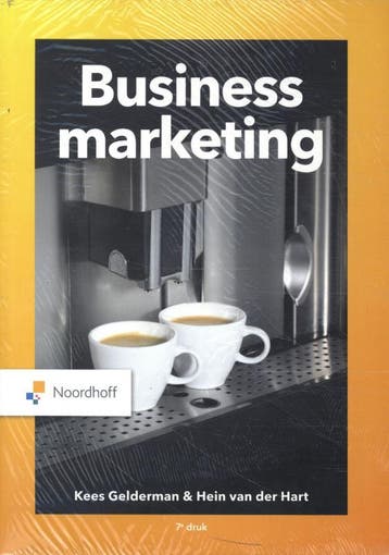 Business marketing / Vast Boek - Kees Gelderman, Verzenden, Gelezen, Kees Gelderman