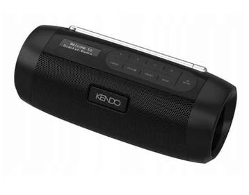 Bluetooth speaker - Muziek box - Partybox - Zwart - KENDO, Audio, Tv en Foto, Verzenden, Zo goed als nieuw