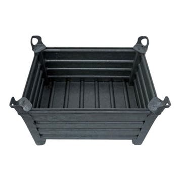 Verzinkte stapelbak S geprofileerde staalplaat 800x530x600mm, Nieuw, 75 tot 100 cm, 40 tot 60 cm, 50 cm of meer