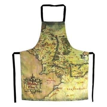 Lord of the Rings Middle Earth Map Keukenschort, Ophalen of Verzenden, Nieuw