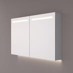 HIPP Design spiegelkast - Horizontale LED Banen en Indirecte, Huis en Inrichting, Ophalen of Verzenden, Nieuw