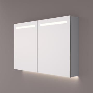 HIPP Design spiegelkast - Horizontale LED Banen en Indirecte, Ophalen of Verzenden, Nieuw