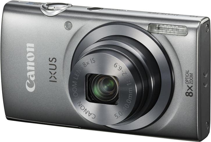 Canon IXUS 165 Digitale Compact Camera - Zilver (In doos), Audio, Tv en Foto, Fotocamera's Digitaal, Zo goed als nieuw, Verzenden