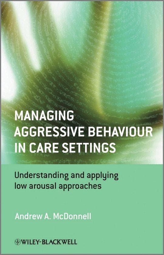 Managing Aggressive Behaviour Care Setti - Andrew A., Boeken, Taal | Engels, Gelezen, Verzenden