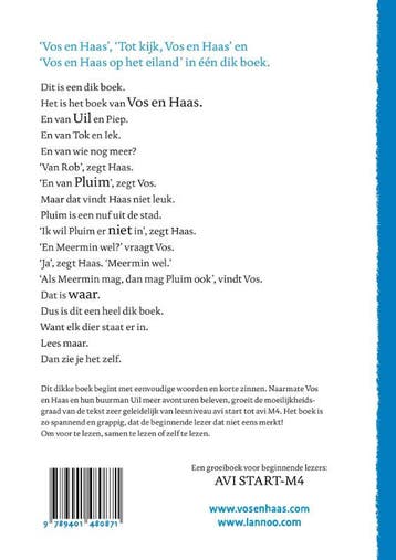 Het dikke boek van Vos en Haas / Vos en Haas 9789401480871, Verzenden, Zo goed als nieuw, Sylvia Vanden Heede