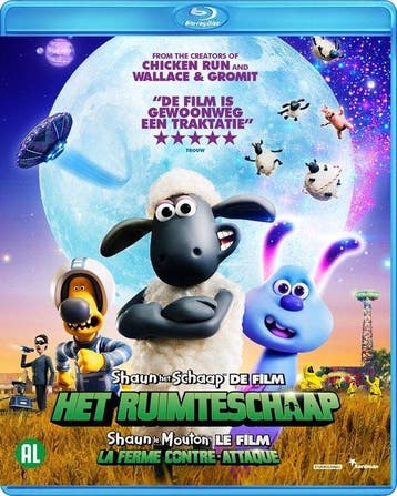 Shaun Het Schaap 2 - Het Ruimteschaap (Blu-ray) - Blu-ray, Verzenden, Nieuw in verpakking