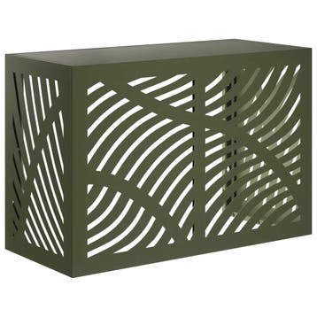 vidaXL Airconditioner hoes Olijfgroen 90 x 40 x 60 cm Staal, Verzenden, Nieuw