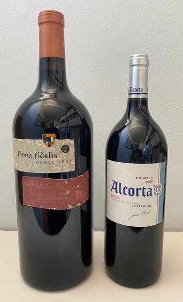 2003 Pinna Fidelis Roble & 2009 Alcorta Crianza - Ribera del, Verzamelen, Nieuw