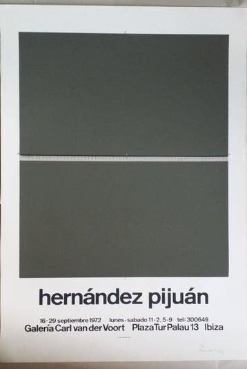Joan Hernandez Pijuan (1931-2005) - lithograph, handsigned, Antiek en Kunst