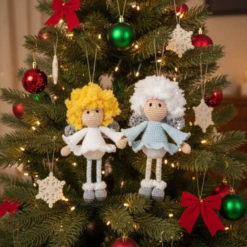 Engeltje Haken voor Mini Kerststal - Haakpret Anja Toonen, Ophalen of Verzenden, Nieuw