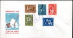 Nederland 1954 - Kinderzegels op FDC - Gratis verzending, Postzegels en Munten, Postzegels | Nederland, Gestempeld