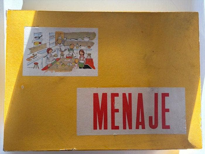 Desconocido - Speelgoedkeuken Menaje - 1960-1970 - Spanje, Antiek en Kunst, Antiek | Speelgoed
