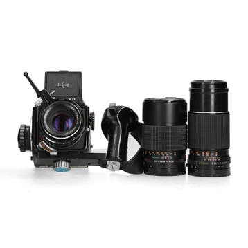 Mamiya M645 - 1 jaar garantie, Ophalen of Verzenden, Zo goed als nieuw