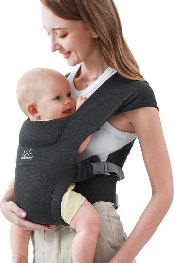 Babydrager Ergonomisch - Grijs | Retourdeal 46% Korting, Overige merken, Ophalen of Verzenden, Zo goed als nieuw, Buik