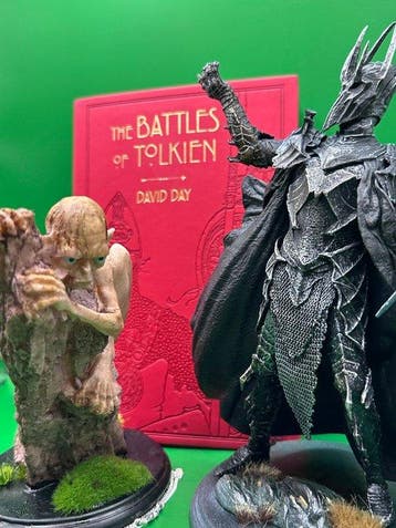 Lord of the Rings - LOTR Sauron figurine and The Atlas of, Nieuw