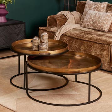 Salontafel Puck | 78 cm | Set van 2 | Starfurn, Ophalen of Verzenden, Nieuw