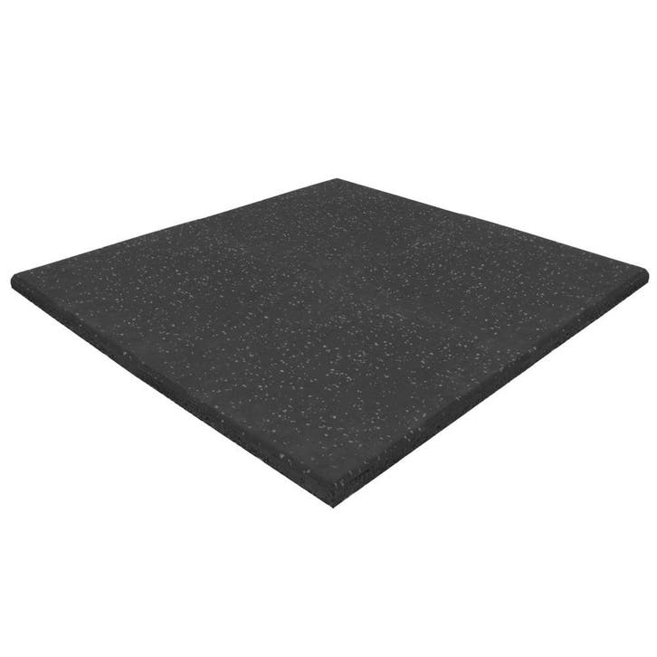 Premium sportvloertegel grijs - 100x100 cm - 15 mm - EPDM, Tuin en Terras, Tegels en Klinkers, Verzenden