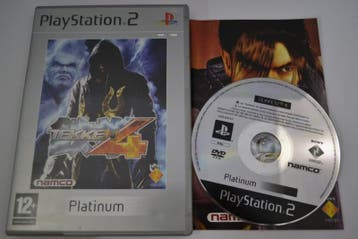 Tekken 4 - Platinum (PS2 PAL), 1 speler, Verzenden, Zo goed als nieuw