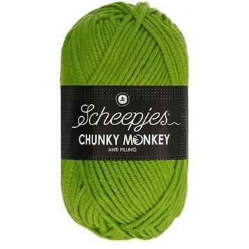 Scheepjes Chunky Monkey - 2016 fern - Acryl Garen, Ophalen of Verzenden, Nieuw