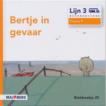 Lijn 3 Biebboekje 25, thema 9, Bertje in gevaar, Verzenden, Nieuw