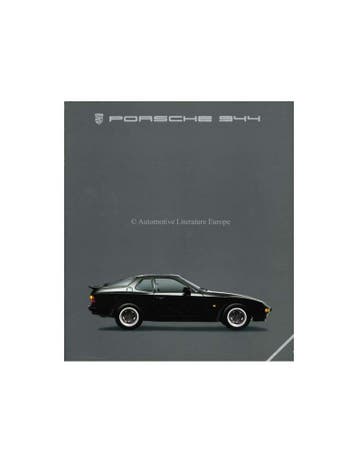 1985 PORSCHE 944 BROCHURE DUITS, Boeken, Nieuw, Porsche, Author