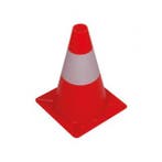 Pylon | 30 cm (Rood/Wit), Doe-het-zelf en Verbouw, Verzenden, Nieuw