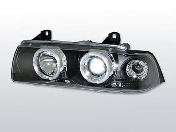Koplampen Angel Eyes | geschikt voor BMW E36 Coupé Cabrio 19, Auto-onderdelen, Verzenden, Nieuw, BMW
