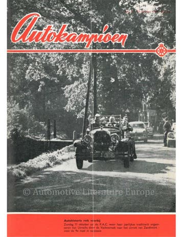 1964 AUTOKAMPIOEN MAGAZINE 41 NEDERLANDS, Nieuw, Author