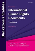 BlackstoneS International Human Rights Documents, Ophalen of Verzenden, Nieuw, Alison (university Of Reading Bisset