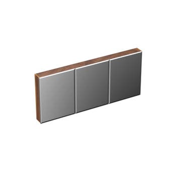 Spiegelkast Forzalaqua Uni 160x68.5x12.5 Cm 3 Deuren, Ophalen of Verzenden, Nieuw