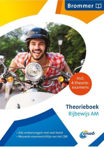 Theorieboek Rijbewijs AM brommer - ANWB 9789018042202, Boeken, Verzenden, Gelezen, ANWB