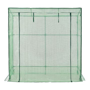 [en.casa] Tuinkas Vlaardingen kweekkas 198x78x180-200 cm gro, Verzenden, Nieuw