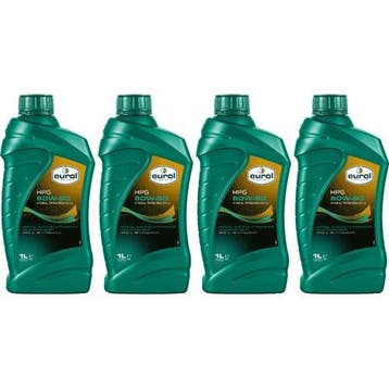 Eurol Aanbieding: 4 X Hpg 80W90 Gl 5 1L, Auto-onderdelen, Verzenden, Nieuw