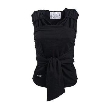 Najell baby draagdoek, antracietzwart, maat M, Verzenden, Nieuw