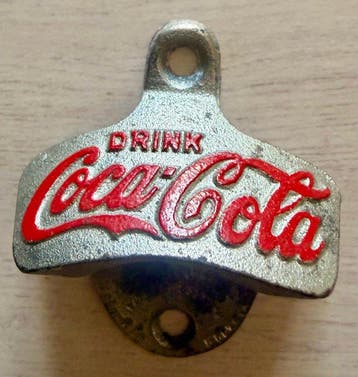 Coca-Cola - Flessenopener - IJzer