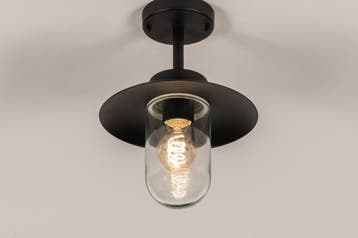 Rietveld Plafondlampen - Zwart - Aluminium, Verzenden, Nieuw