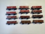 Fleischmann H0 - 1205 - Modeltrein goederenwagon (12) - Hoge, Nieuw