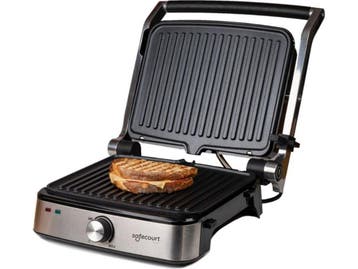 Safecourt Kitchen Contactgrill compact CG200 - Tosti, Witgoed en Apparatuur, Contactgrills, Verzenden, Nieuw