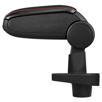 Armsteun-Renault Clio IV-X98-kunstleer-zwart+rood stiksel, Verzenden, Nieuw