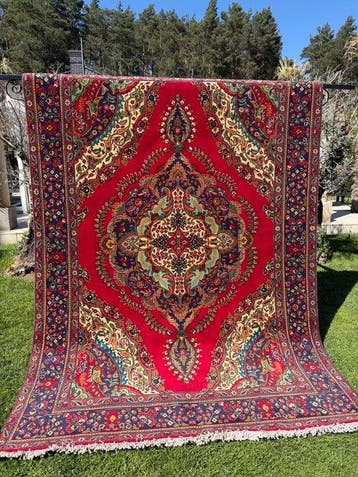 Unieke Turkse Keschan-tapijt - Tapijt - 300 cm - 200 cm, Nieuw