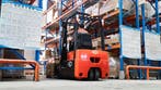 3 wiel elektrische heftruck met Li-Ion batterij 1.500kg, Heftruck, 1000 tot 2000 kg, Elektrisch, Verzenden