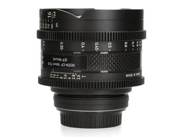Samyang XEEN CF 16mm T2.6 - Canon EF - Groothoeklens, Ophalen of Verzenden, Zo goed als nieuw, Samyang