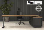 Directie Hoekbureau Deluxe Zit Sta incl. ladeblok, Ophalen of Verzenden, Nieuw
